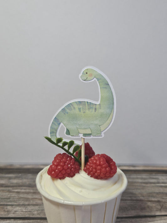 Dinosaur Cupcake Toppers - Kids Party Supplies