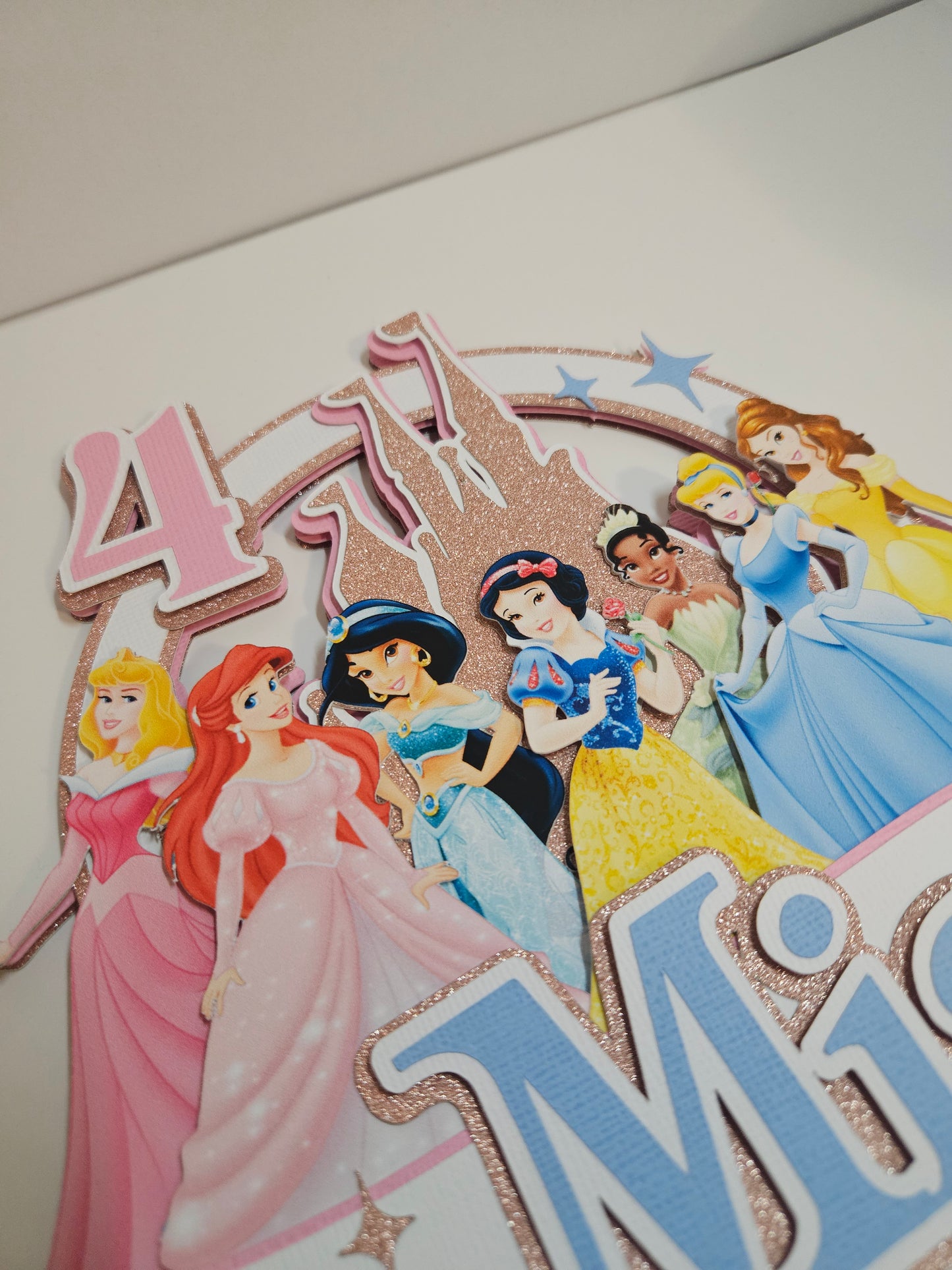 Custom Princess Cake Topper | Custom Birthday Decorations AU
