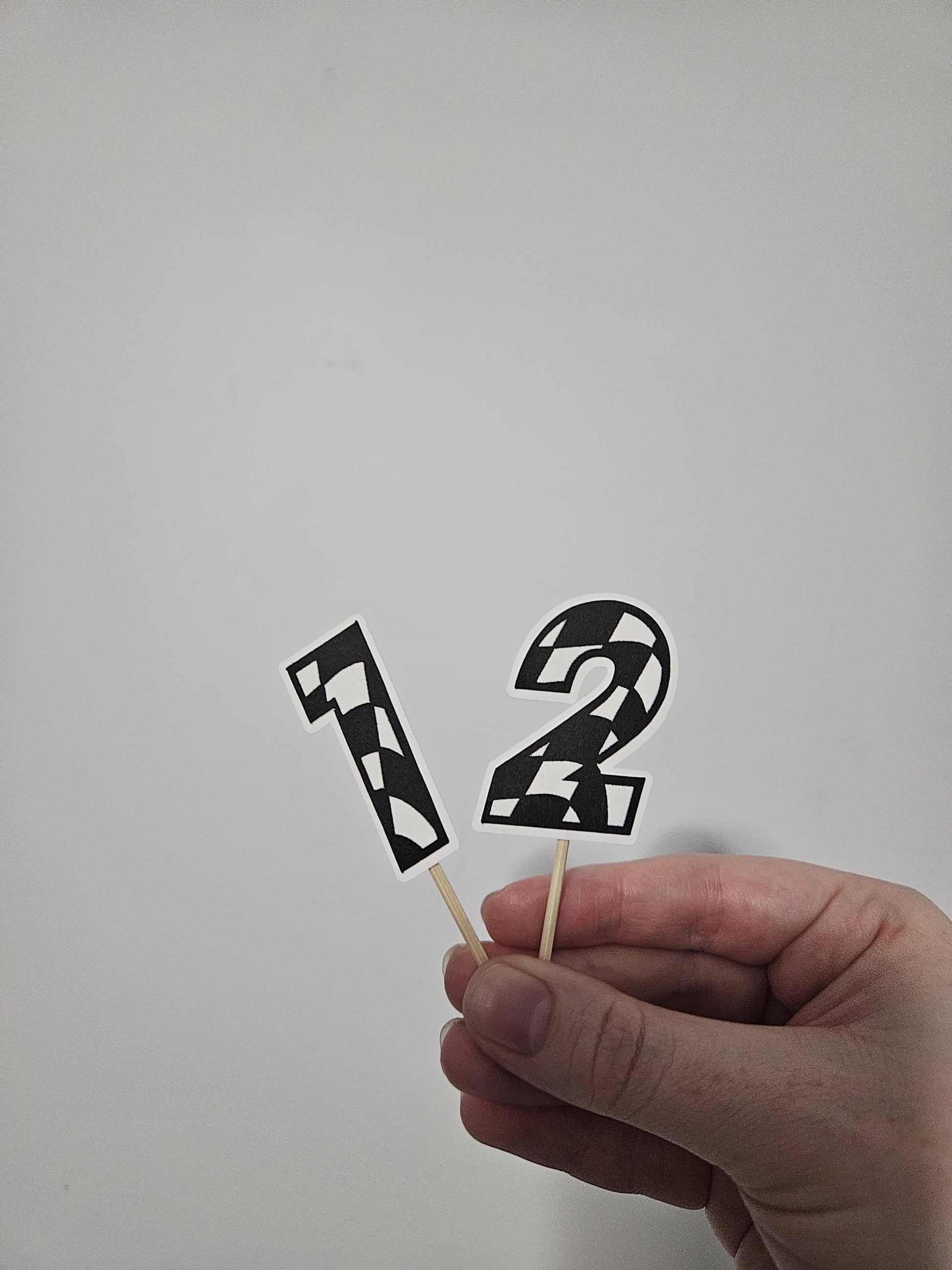 numbers 1 and 2 toppers