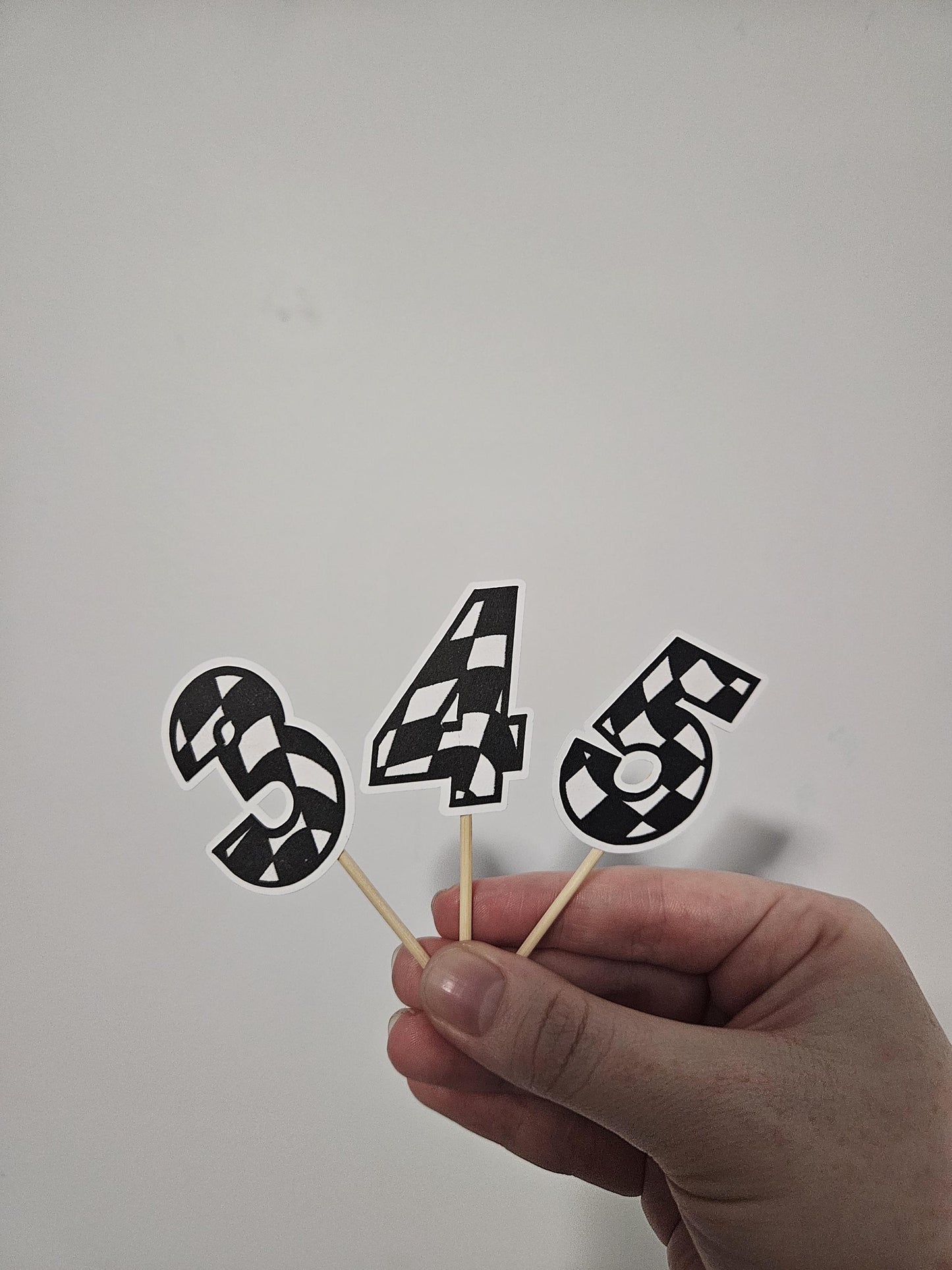 numbers 3 4 and 5 toppers