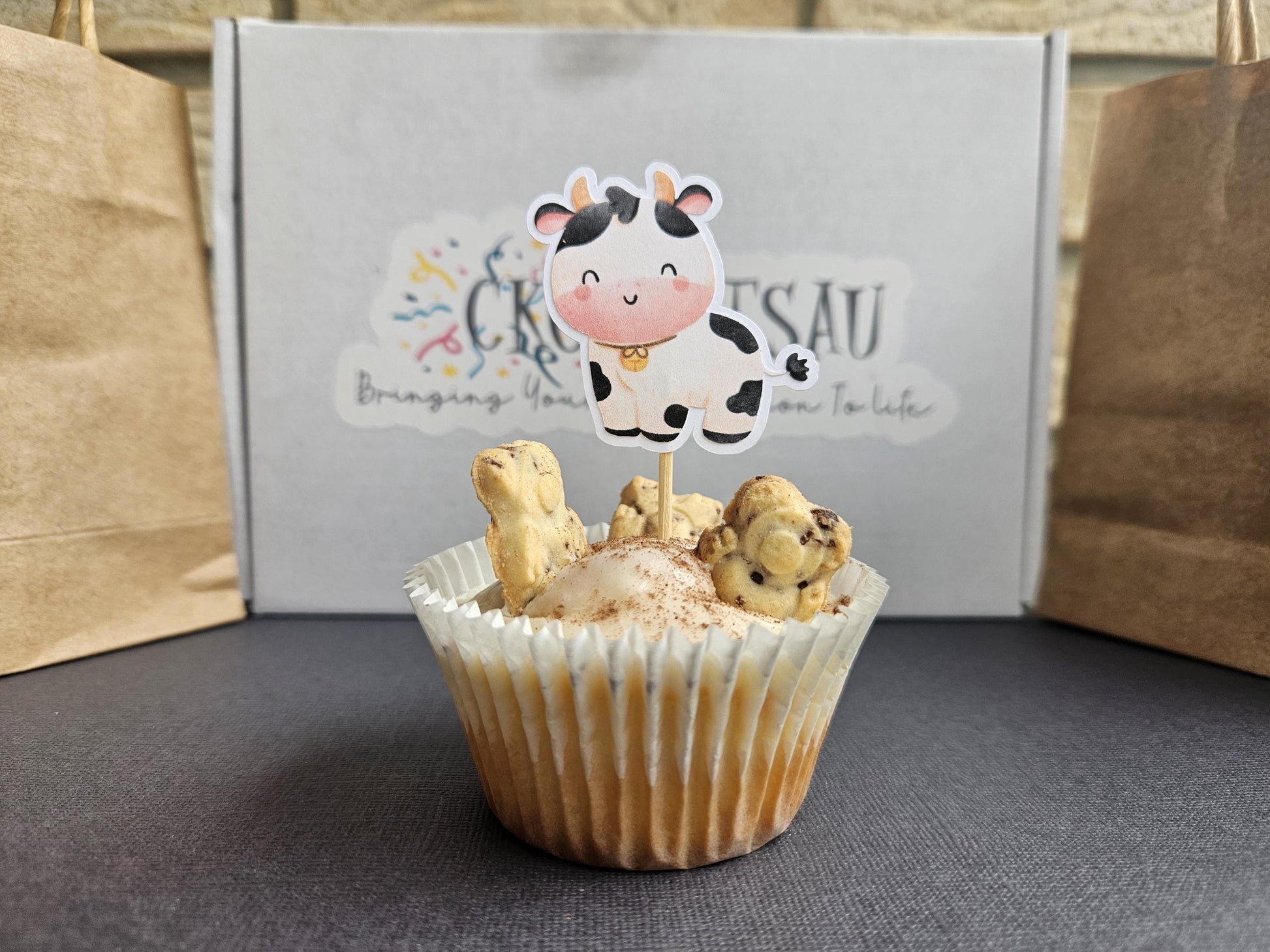 Farm Animal Cupcake Toppers: Handcrafted Barnyard Party Decor