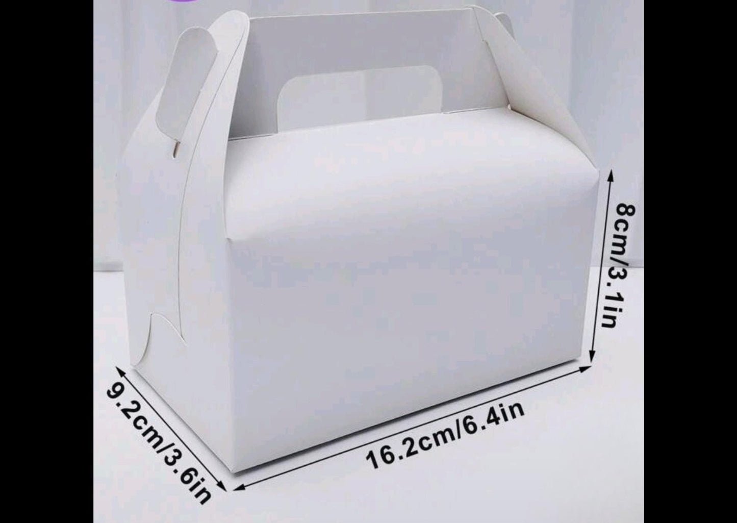 Construction Party Favour Box | Gable Treat Box | Birthday Party Supplies