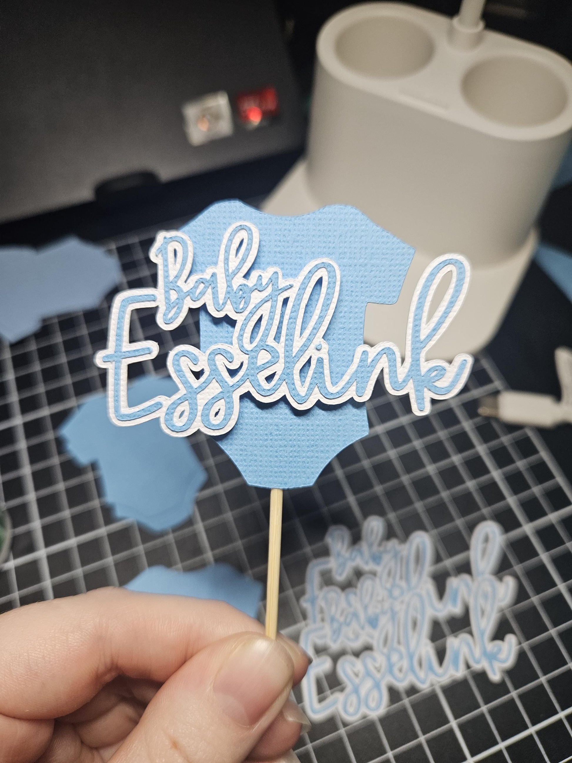 Custom Onesie Cupcake Toppers Set | Baby Shower Cupcake Decorations AU