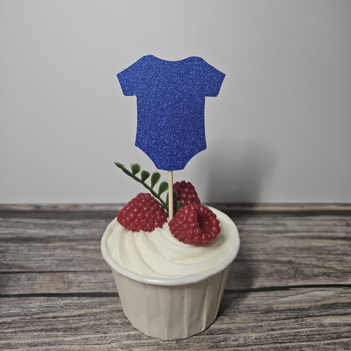 Custom Onesie Cupcake Toppers Set | Baby Shower Cupcake Decorations AU