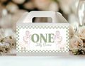 One Silly Goose Gable Box Label - Digital Download - Kids Party Favours - Pink & Green