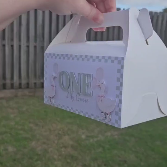 One Silly Goose Party Favour Box | Kids Birthday Party Supplies AU