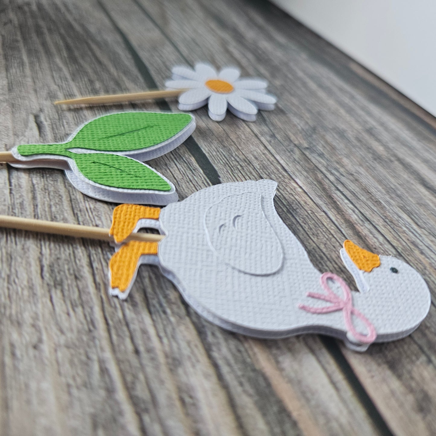One Silly Goose Party Bundle | Cake Topper & Cupcake Toppers | First Birthday Decorations